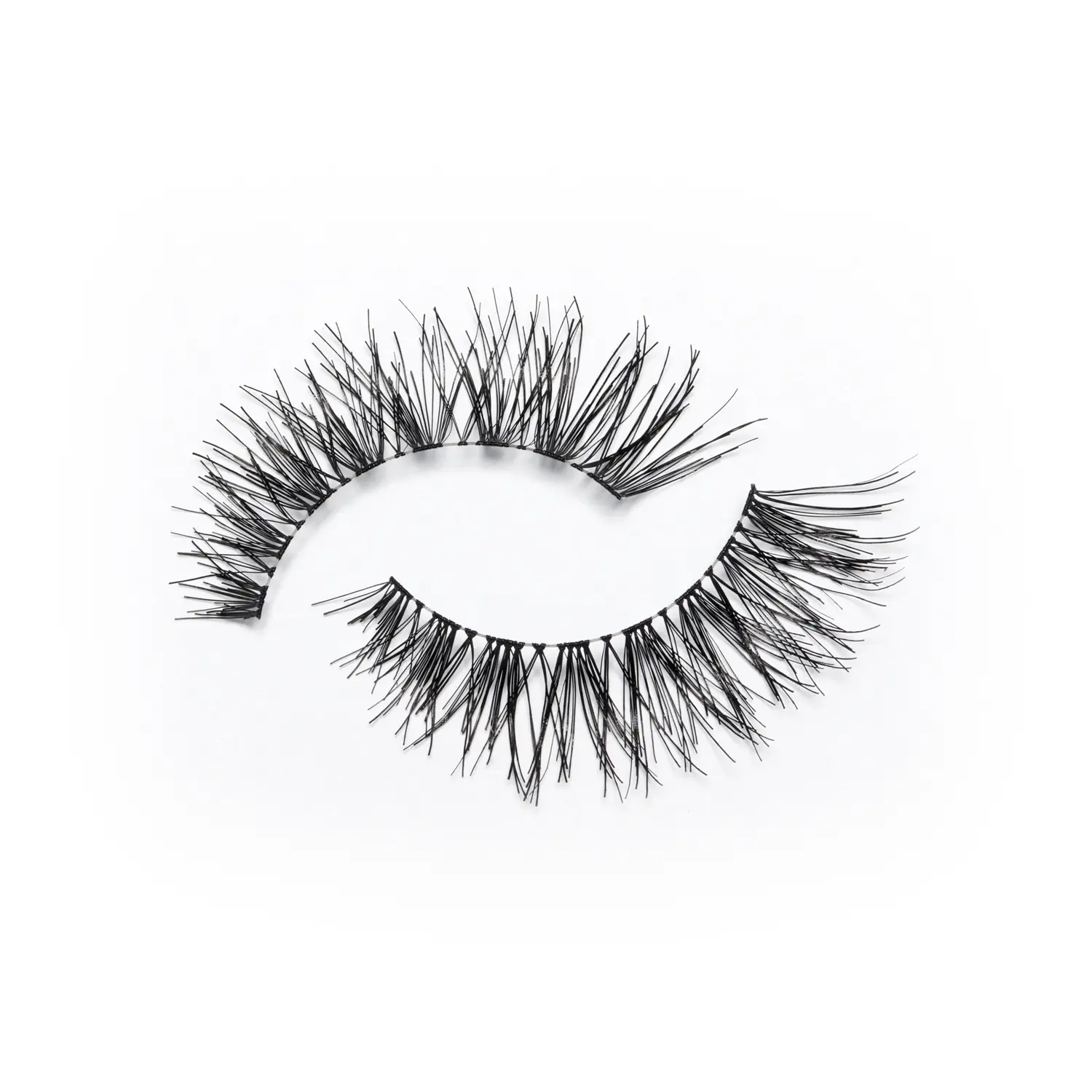 

Eylure Fluttery Light накладные ресницы с клеем, эффект наполнения 117, 2 шт/1 упаковка