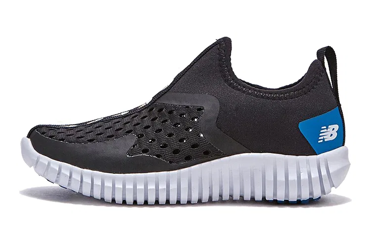 Детские кроссовки с открытым носком и быстросохнущим верхом Aqua Drift New Balance, Black Blue