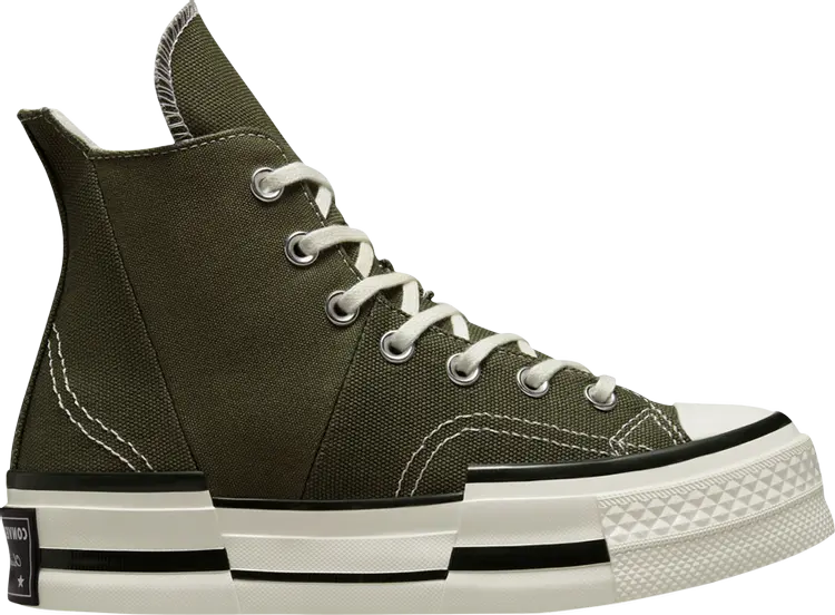 

Кроссовки Converse Chuck 70 Plus High Utility Egret, зеленый