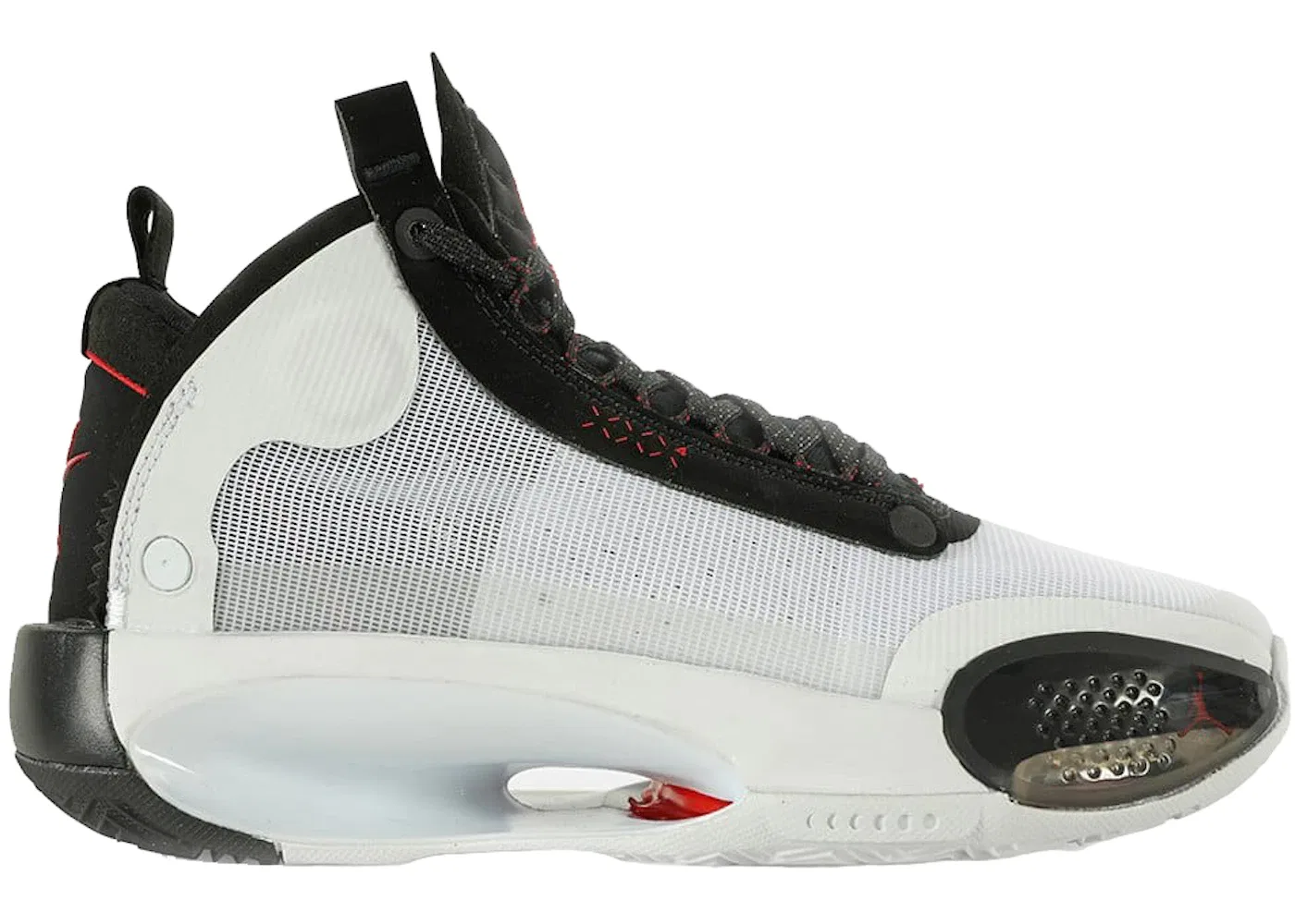 Детские баскетбольные кроссовки с высокой производительностью Jordan XXXIV Jordan, White/University Red-Black