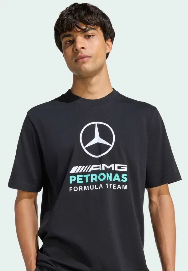 Футболка Adidas Performance, черный/мятный — фото 3