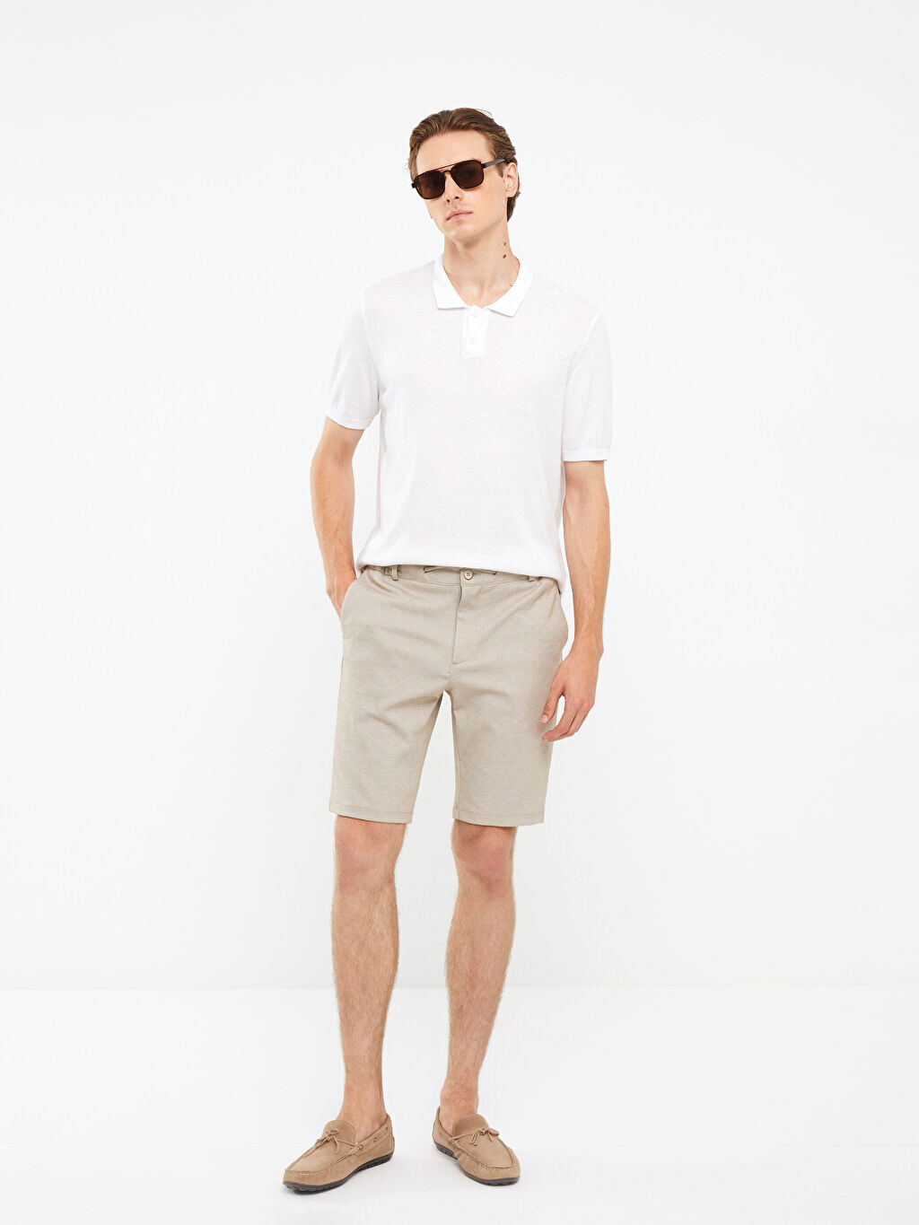 

Мужские шорты Slim Fit с завязками на талии LCW Vision
