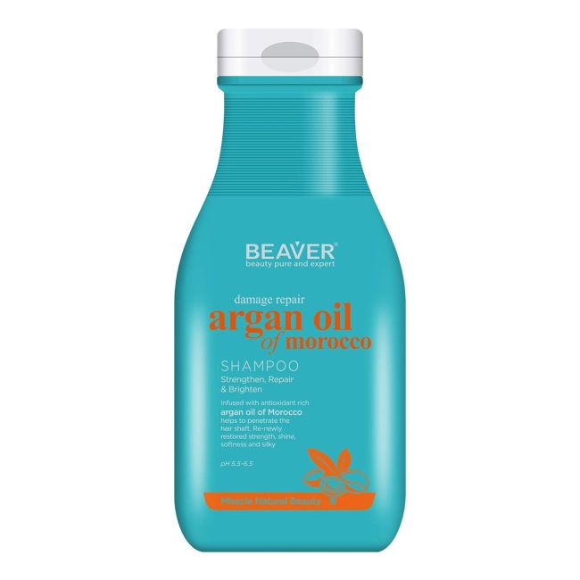 

Beauty Argan Oil & Keratin восстанавливающий шампунь для волос Beaver, 350 мл
