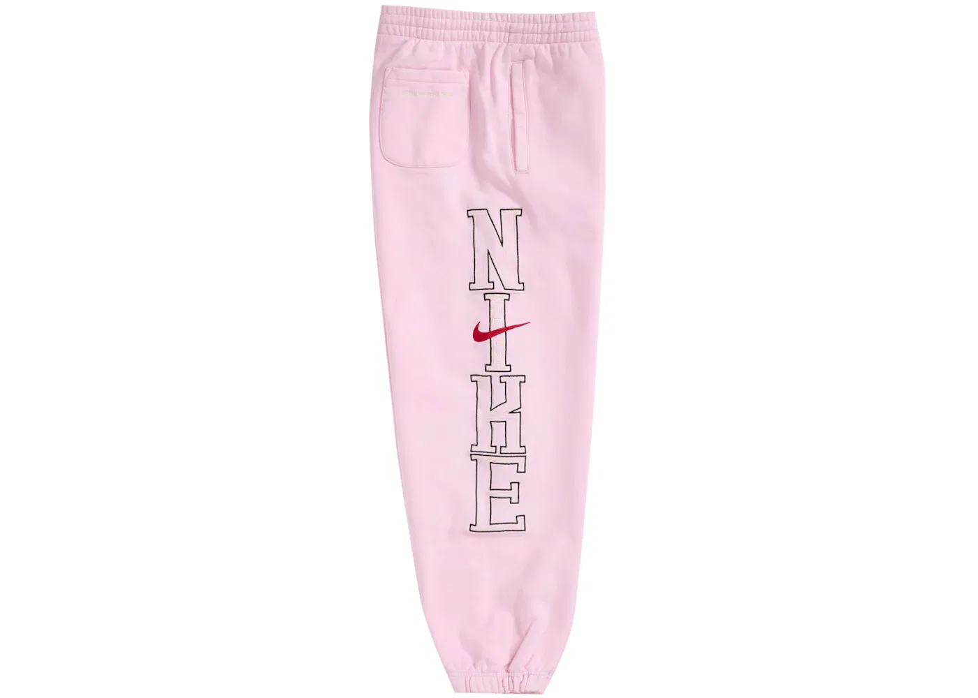Мужские спортивные штаны розовые Sweatpants Supreme, Light Pink — фото 2