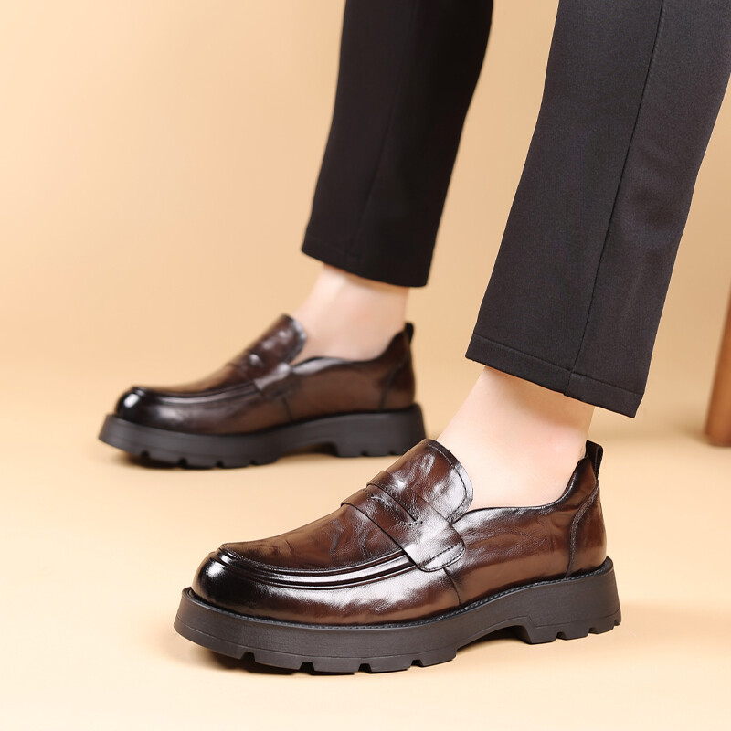 Туфли мужские Men"s Casual Men Low-Top Romon, коричневый — фото 4