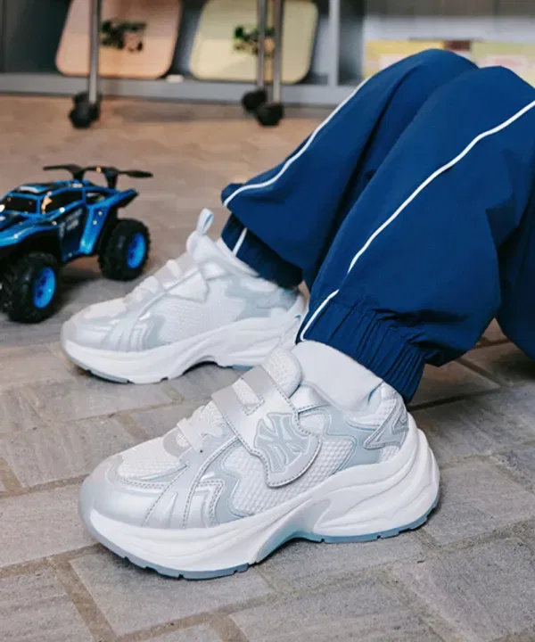 Кроссовки Curve Runner, Mlb Kids, Navy — фото 2
