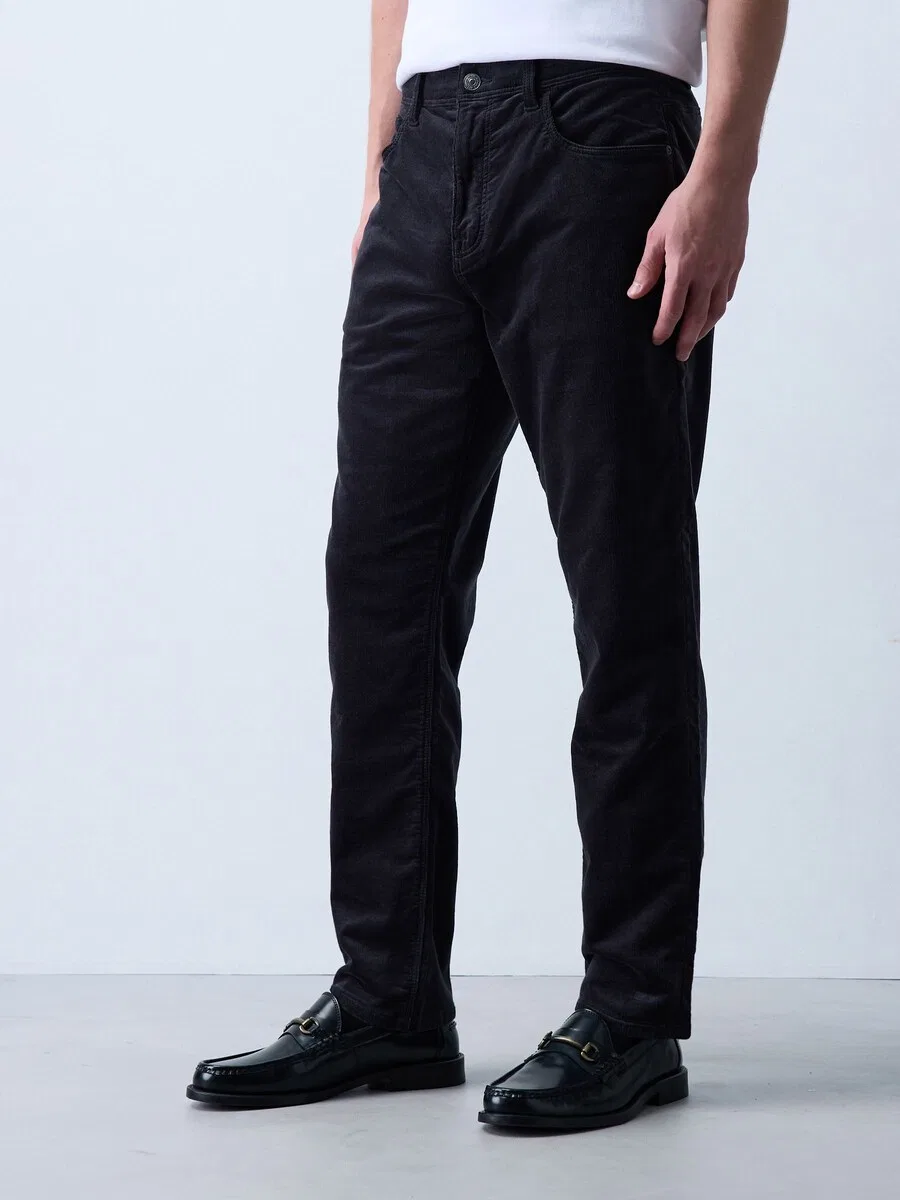 Брюки Next Slim fit 'Motionflex' цвета антрацит — фото 2