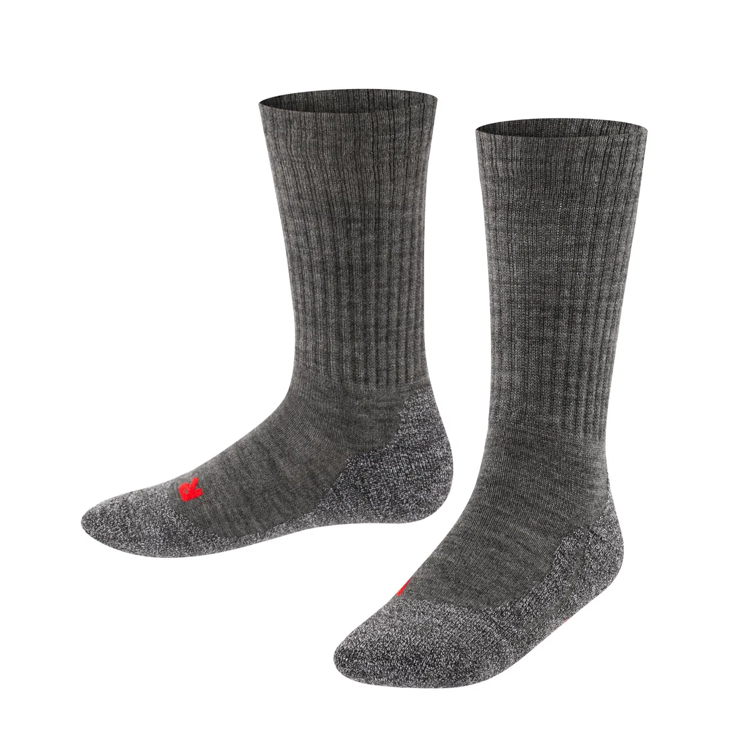 Детские носки с шерстью Active Warm SO Falke, Grau Schwarz