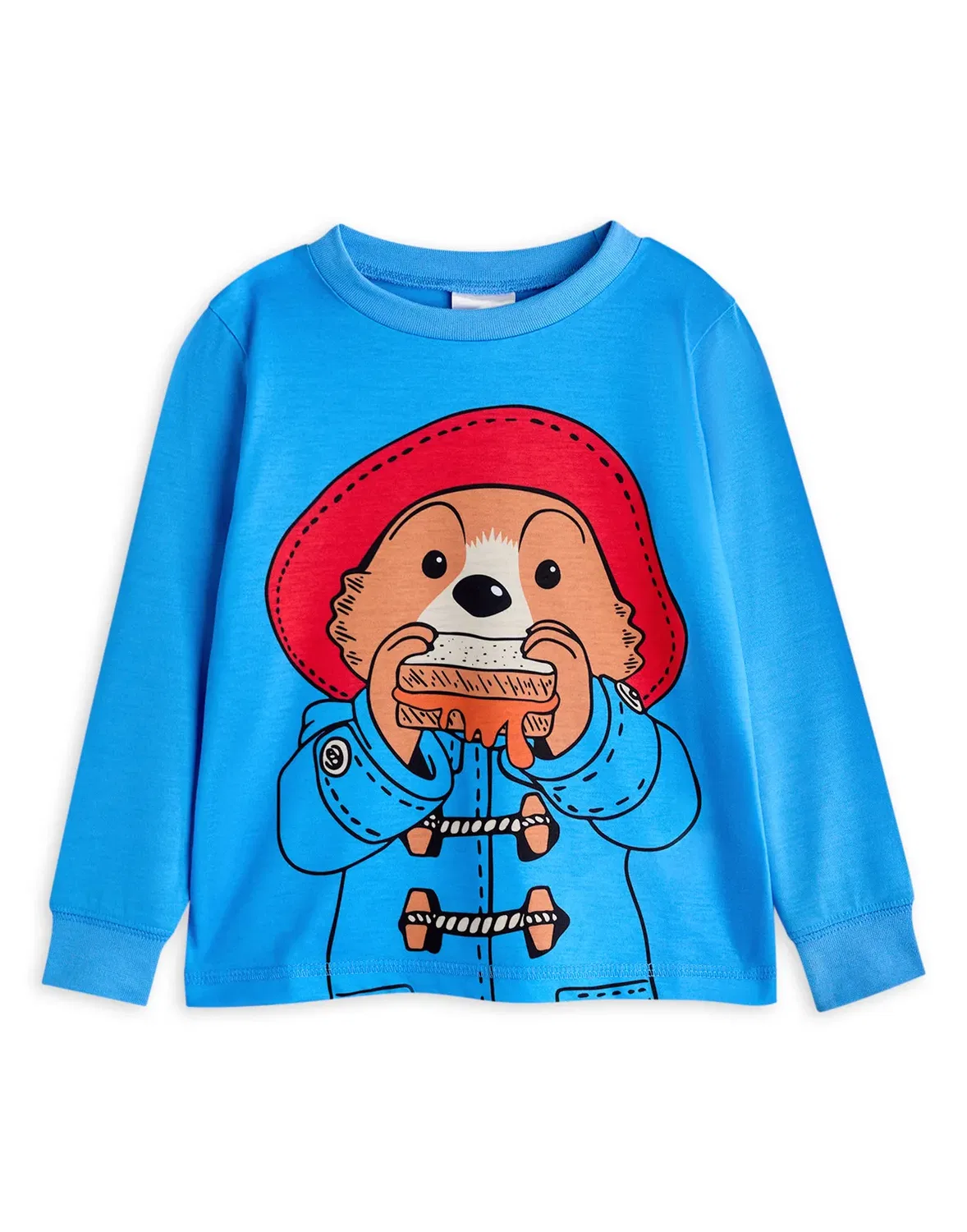 Детский комплект пижамы с длинным рукавом и длинной штаниной Paddington Bear, Blue — фото 3