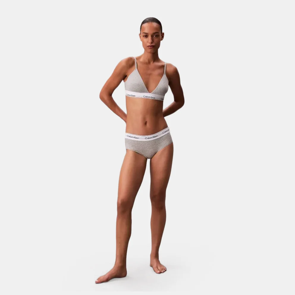 Треугольный бюстгальтер Calvin Klein, серый — фото 4