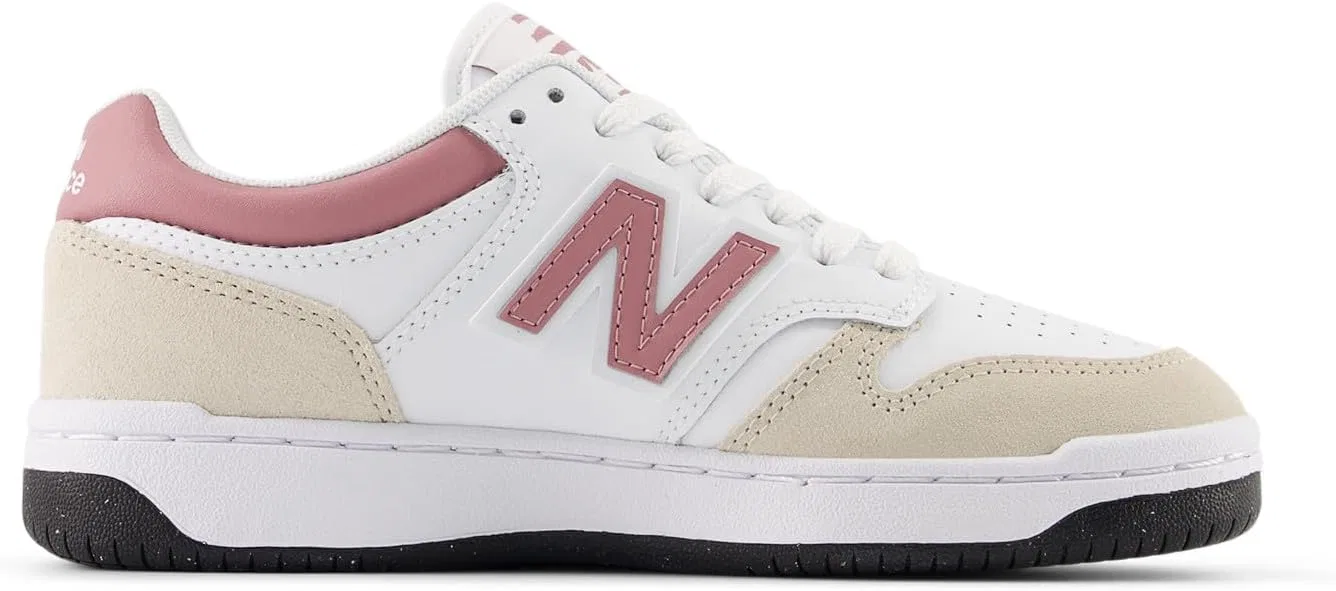 Детские кроссовки для мальчиков Arishi Lace New Balance, Nb White/Rosewood — фото 3