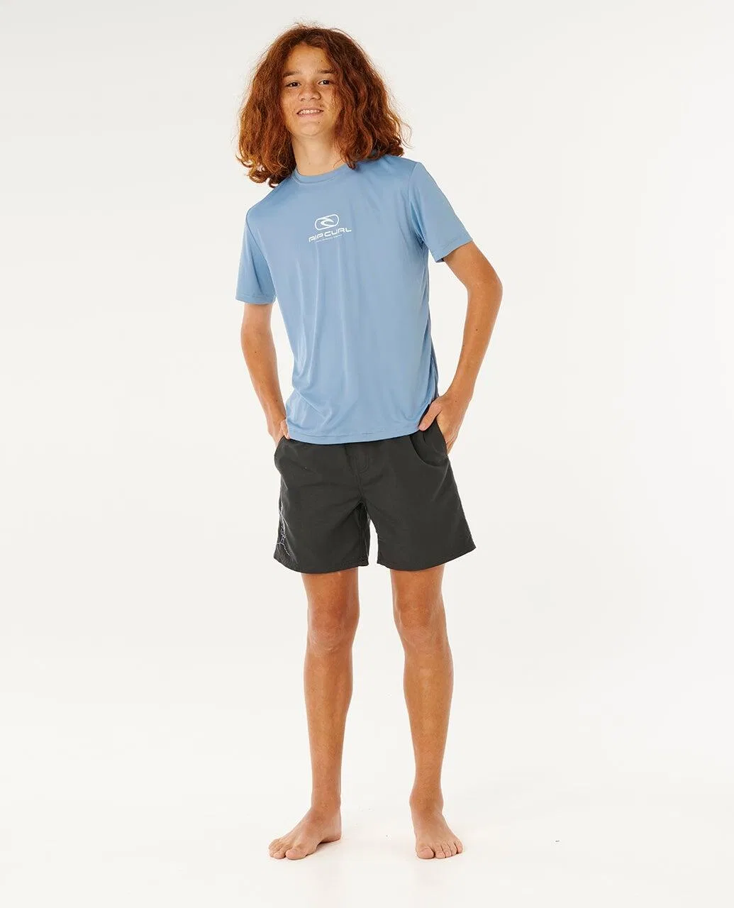 Детская футболка с длинным рукавом Icons Surflite Rip Curl, Jeansblau — фото 4