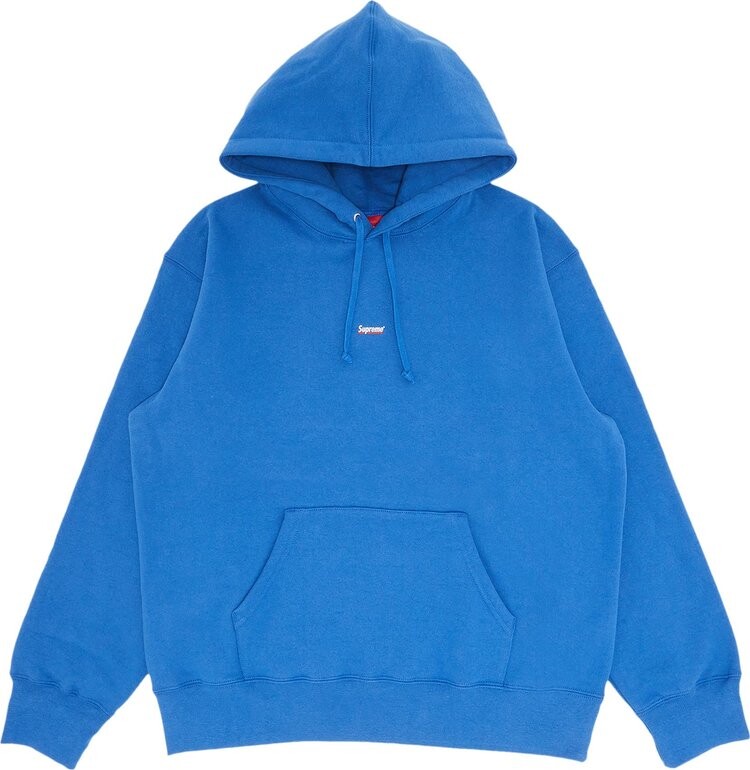 

Толстовка Supreme Underline Hooded Sweatshirt 'Washed Royal', синий