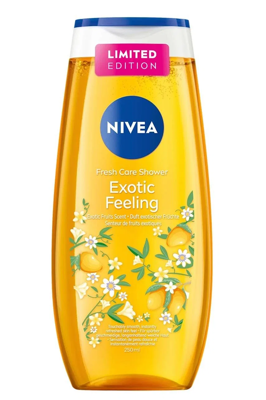 Гель для душа Nivea Exotic Feeling, Экзотические фрукты, 6x250 мл