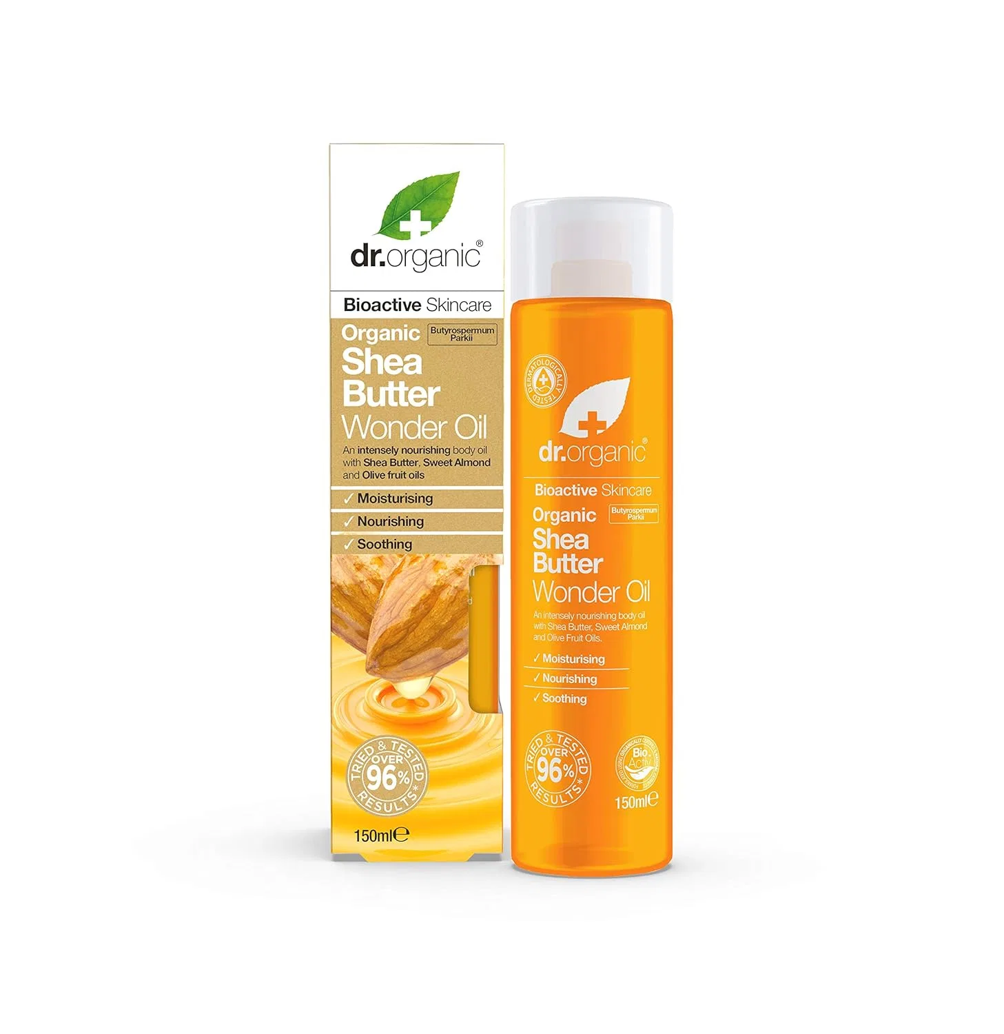 Масло для тела Dr. Organic Shea Butter Wonder Oil, 150 мл