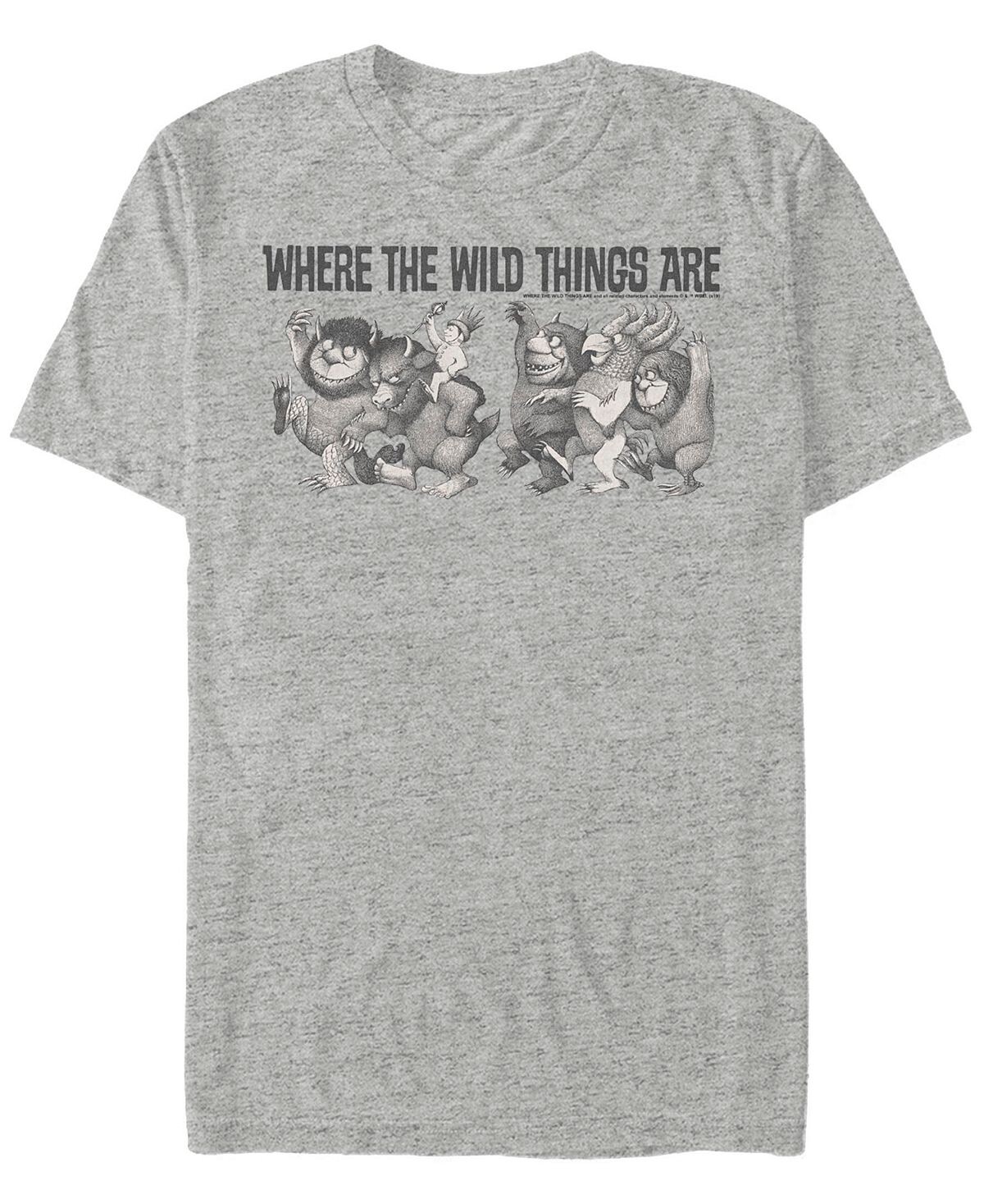 

Мужская футболка с коротким рукавом where the wild things are max parade Fifth Sun, мульти, Серый, Мужская футболка с коротким рукавом where the wild things are max parade Fifth Sun, мульти
