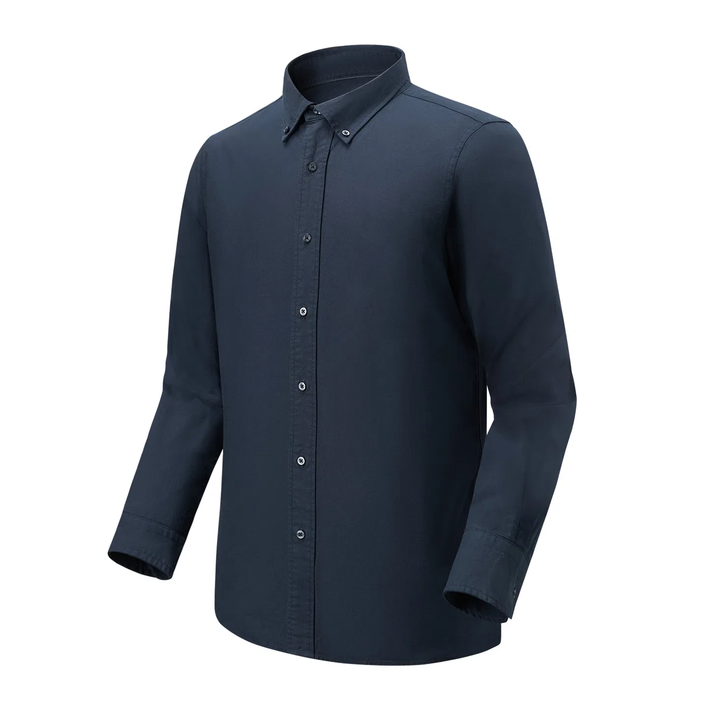 Детская рубашка с длинным рукавом Red Bean, A5 Pure Color Deep Navy