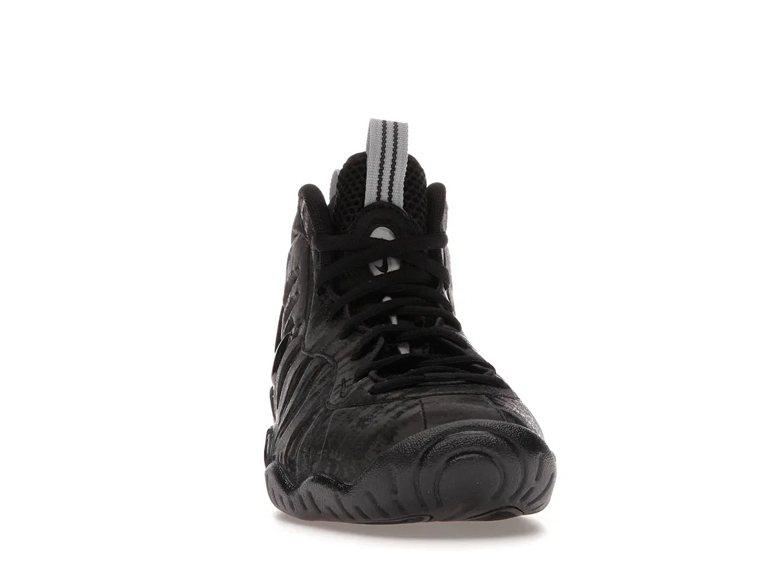 Детские кроссовки Nike Little Posite Pro Black Cat, Black/Black-Black — фото 2