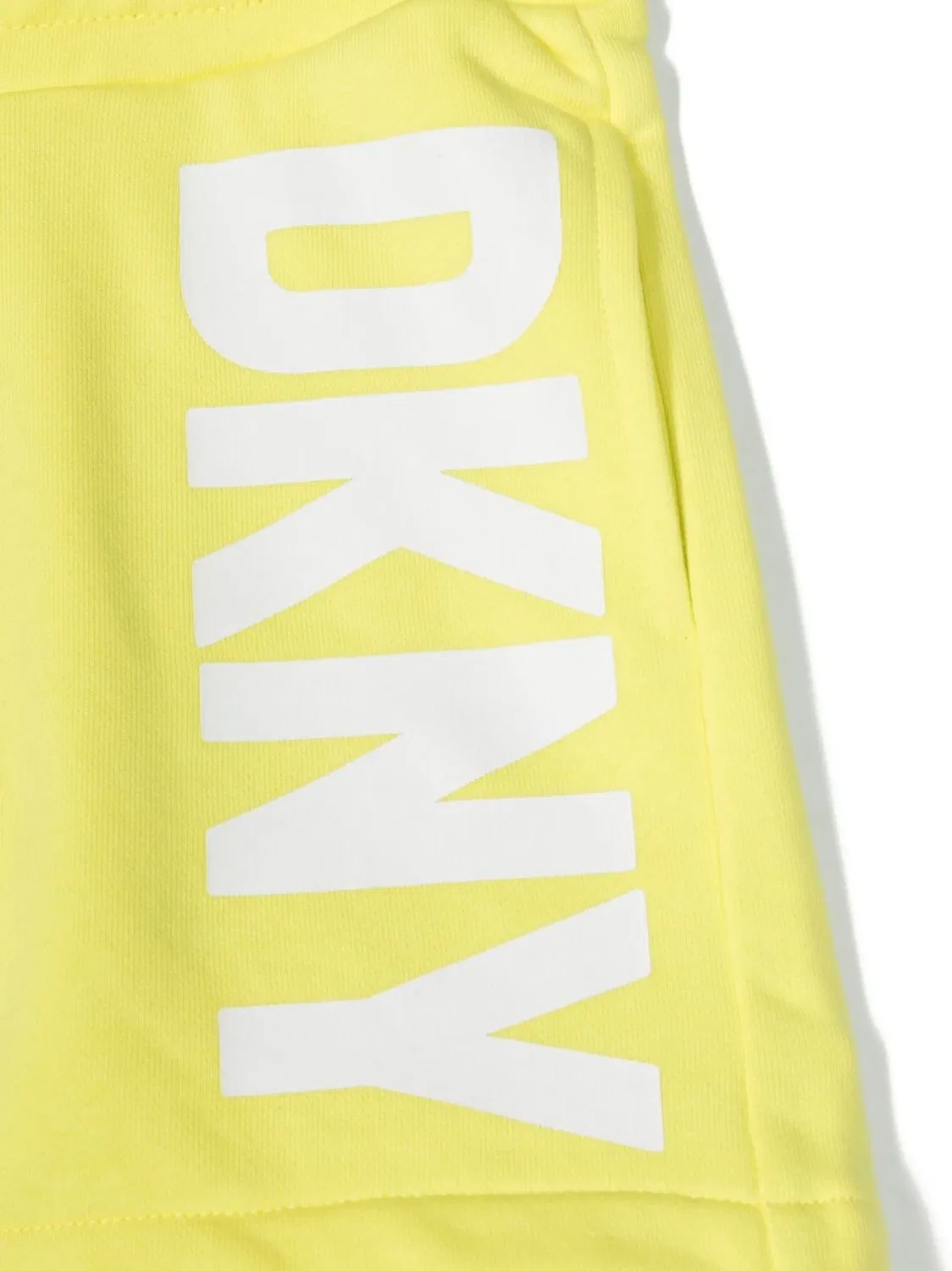 Шорты с принтом логотипа DKNY, желтый — фото 2