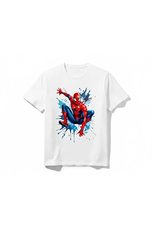 Детская футболка с принтом Spider-Man Urbantrendstore, Белый