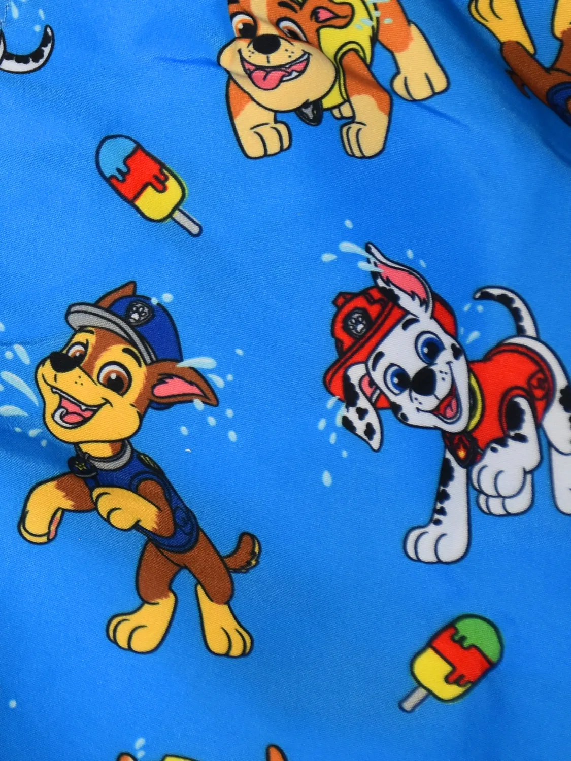Шорты для плавания с принтом Paw Patrol, синий — фото 3