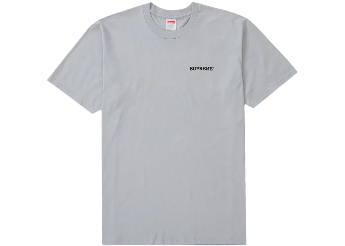 Мужская футболка с пэчворком Supreme Tee, Cement