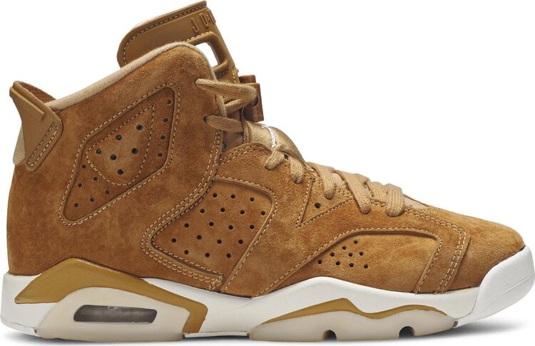 

Кроссовки Air Jordan 6 Retro GS Wheat, загар
