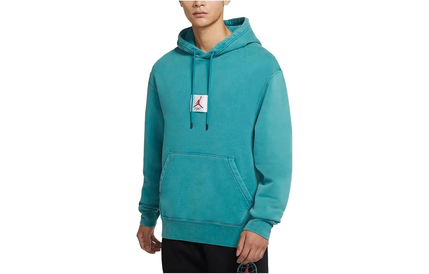 Худи с капюшоном Air Flight Fleece Jordan, бирюзовый — фото 2