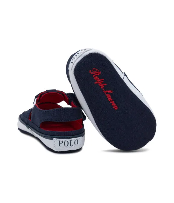 Детские сандалии для мальчиков Sander Fisherman II Layette Polo Ralph Lauren, Blu Marino — фото 4