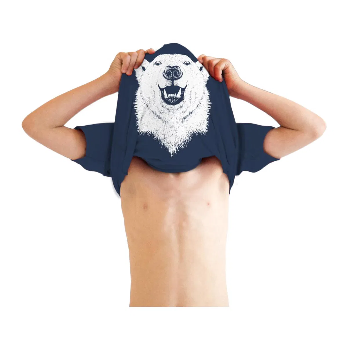 Футболка с принтом Polar Bear Crazy Dog T-Shirts