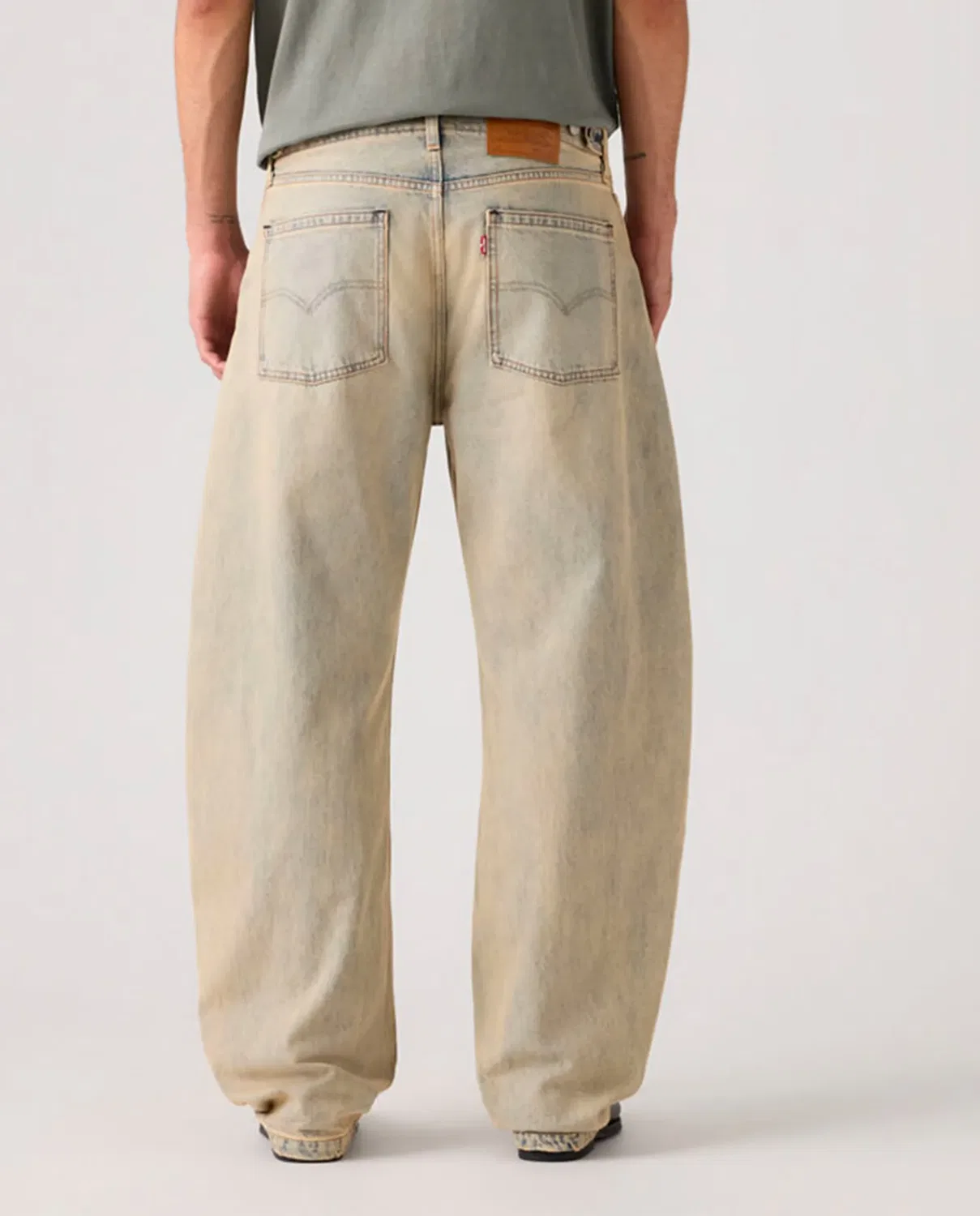 Мужские джинсы свободного кроя Baggy Barrel Levi's, Azul Claro — фото 3