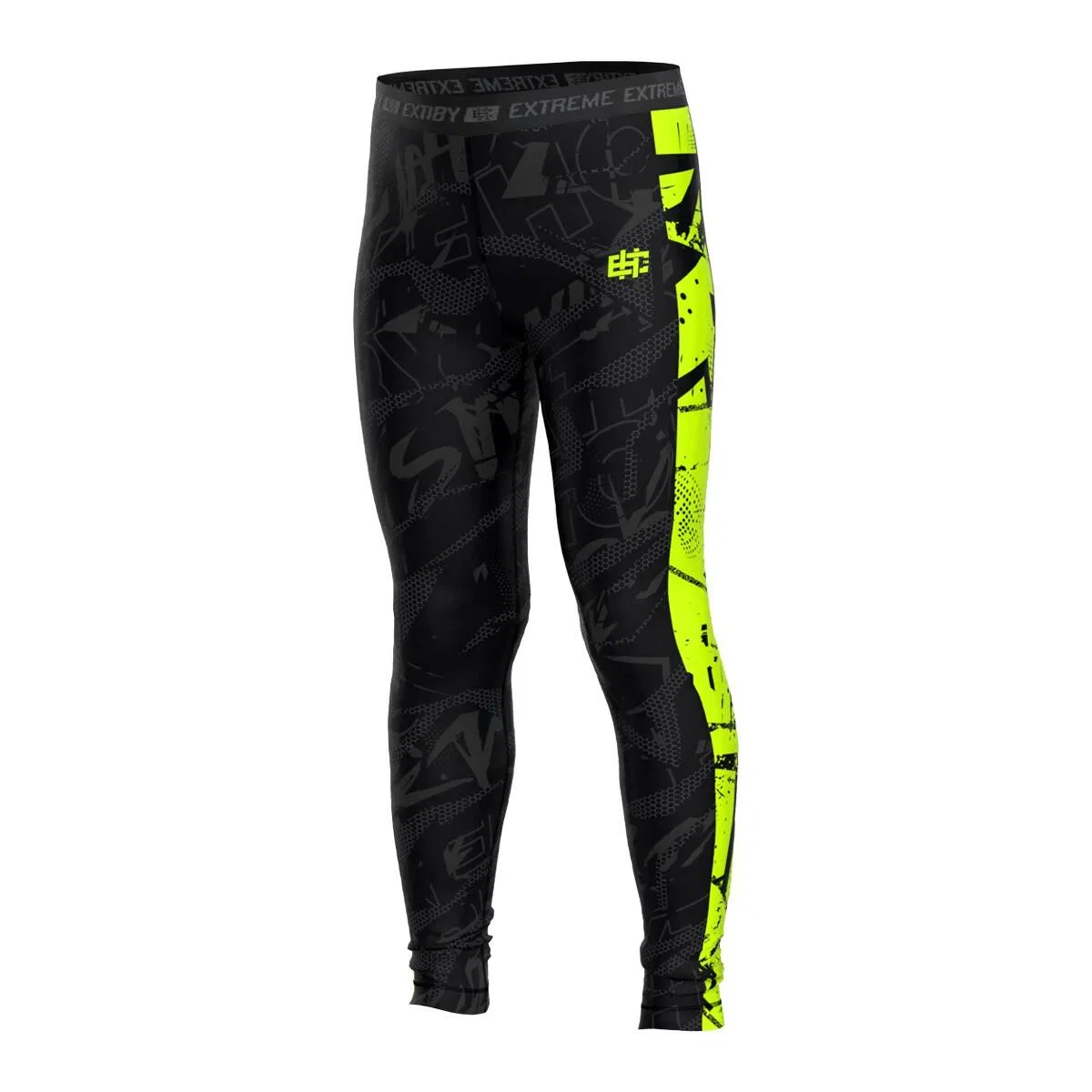 Детские спортивные леггинсы с терморегуляцией Extreme Hobby NEO, Fluoreszierendes Neongrun