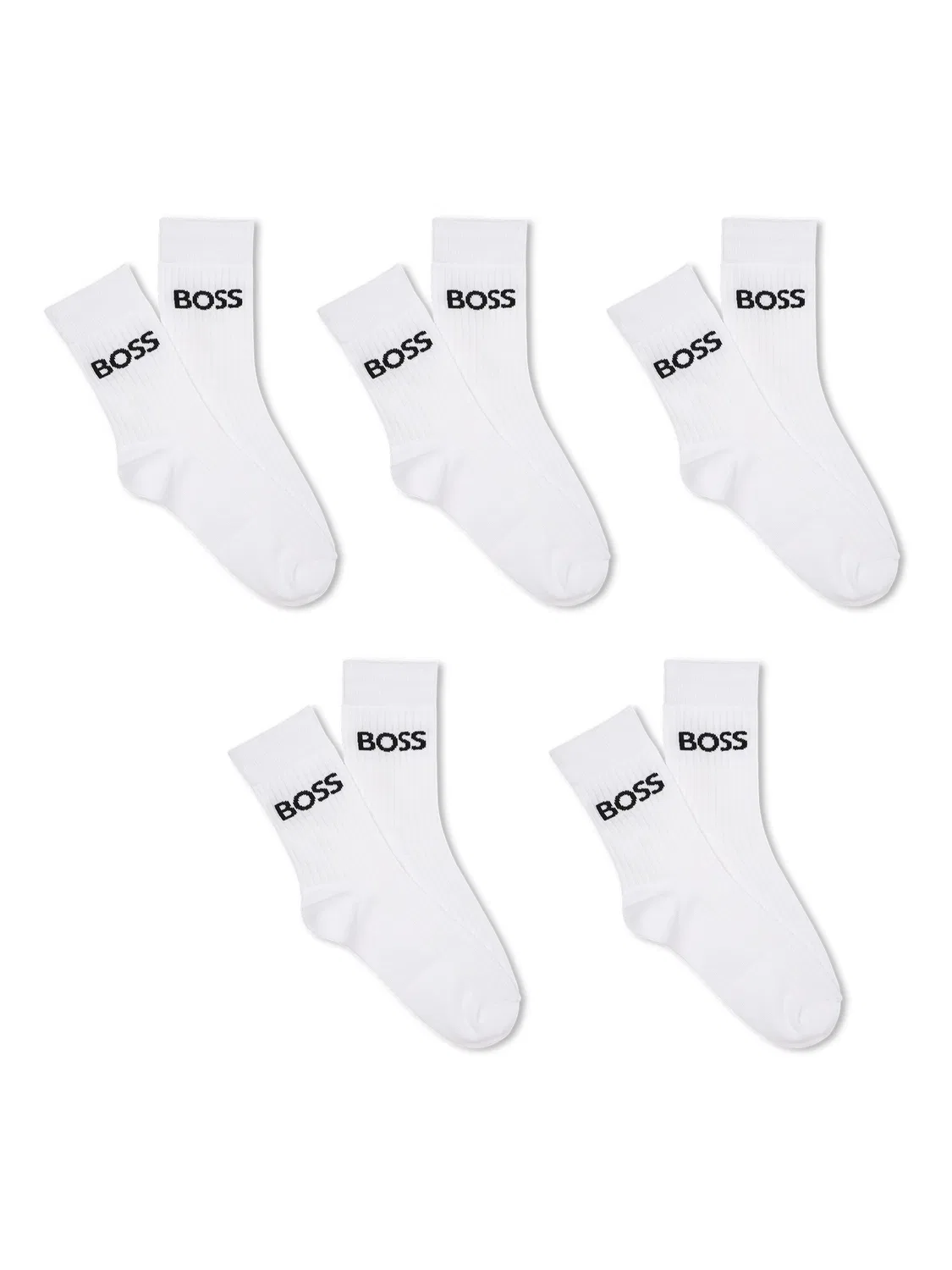 Носки 5 пар BOSS, белый