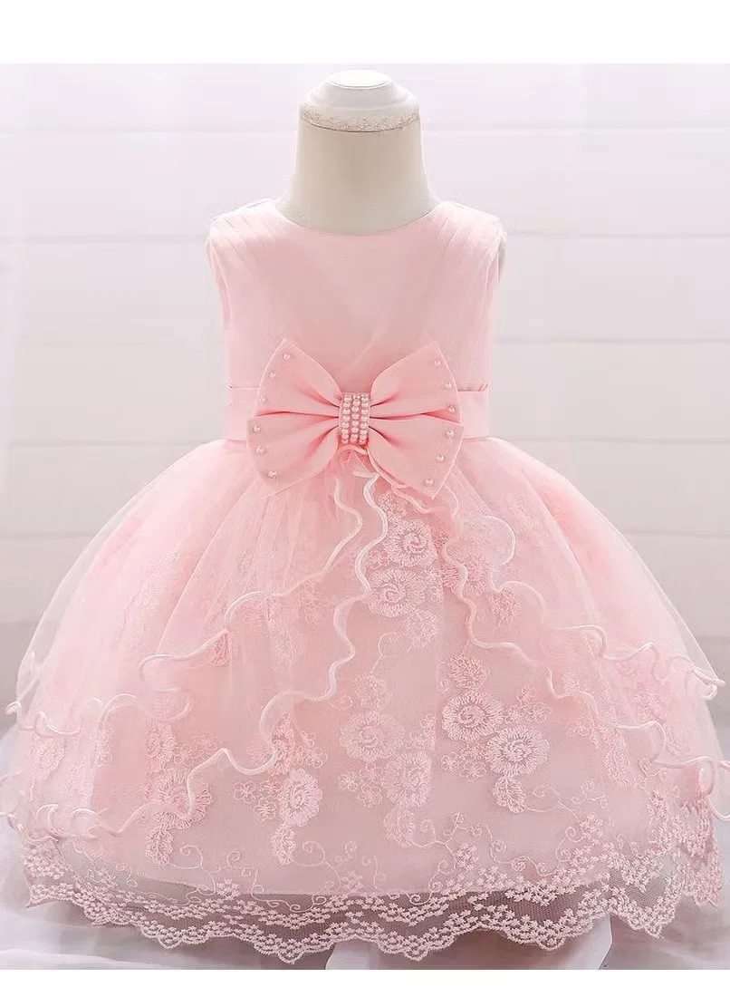 Платье для торжества с пышной юбкой Best Gift Fashion, розовый — фото 3
