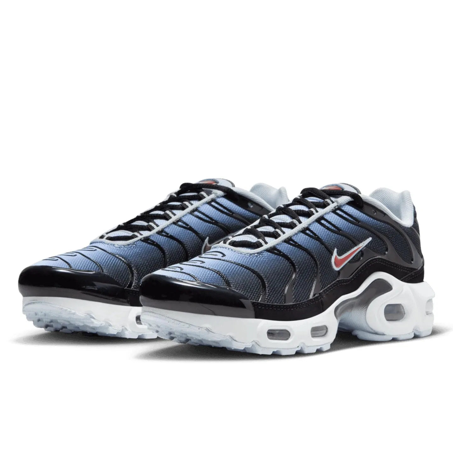 Детские кроссовки для мальчиков с амортизацией NIKE Air Max Plus GS, Blue/Yellow/Black — фото 3