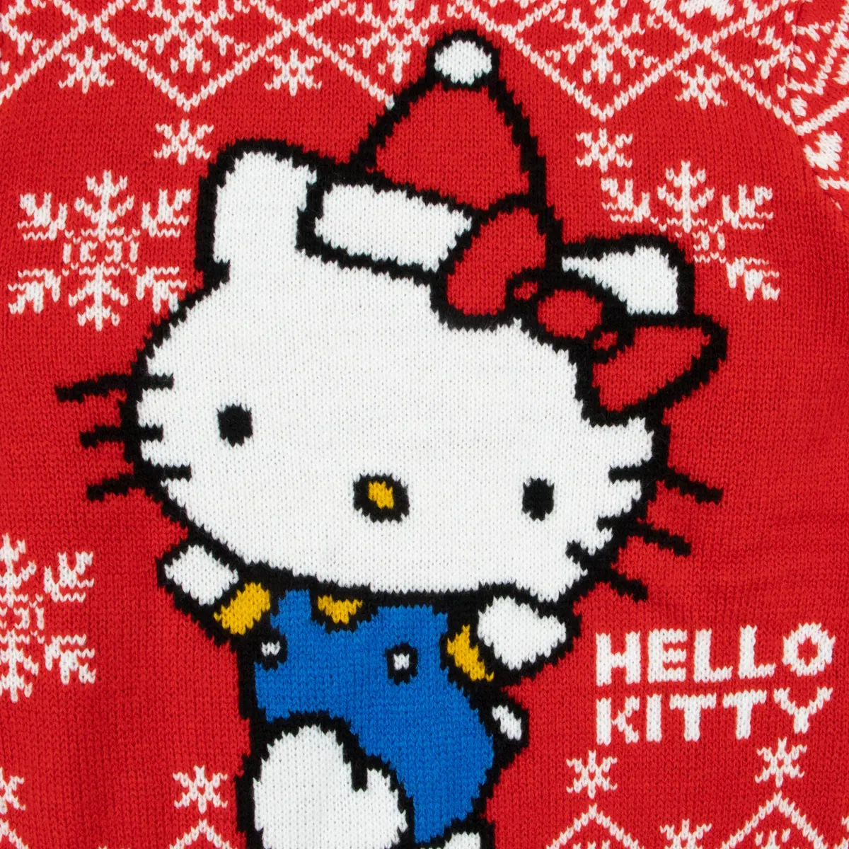 Рождественский свитер Hello Kitty, Red — фото 4