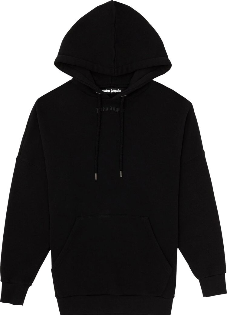 

Худи Palm Angels Classic Logo Over Hoodie 'Black', черный
