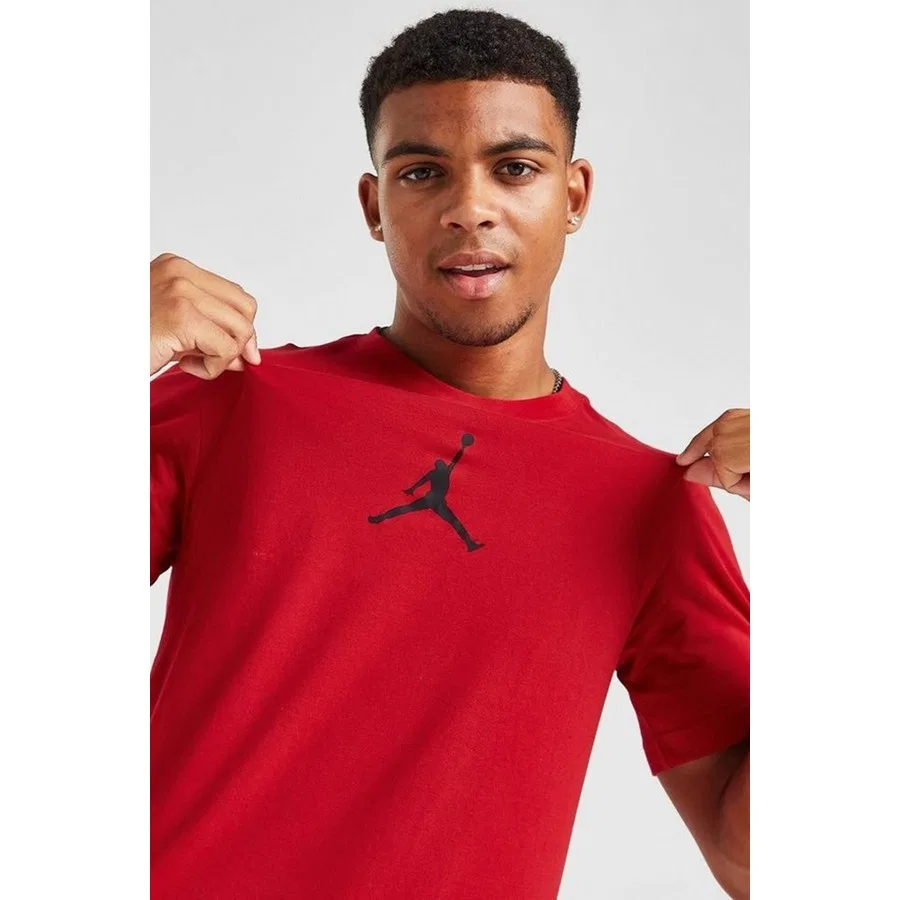 Мужская футболка с графическим принтом Jordan Jumpman Crew Nike, Красный