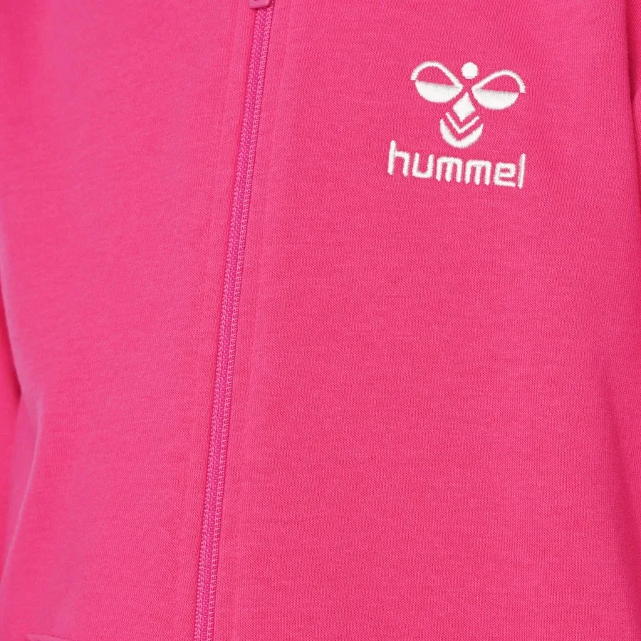 Детское худи на молнии Felısıas Hummel, Розовый — фото 4