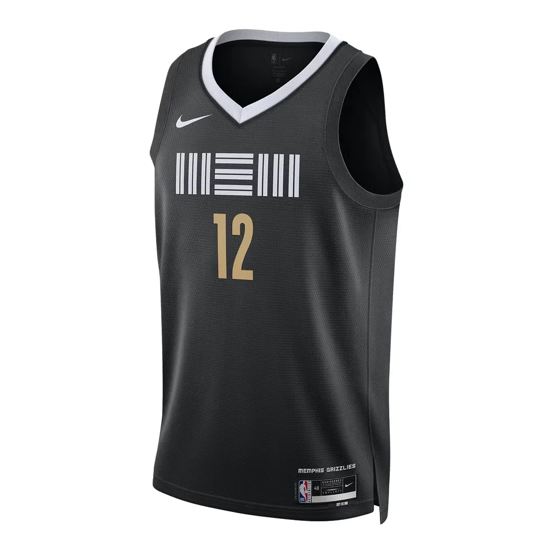 Джерси баскетбольное Nike Dri-FIT NBA Swingman 2023/24 City Edition Memphis Grizzlies Ja Morant, черный