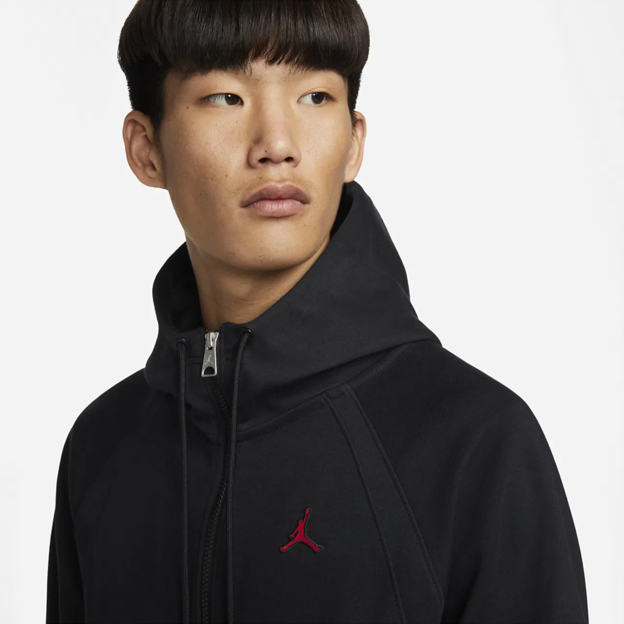 Мужская куртка Warm-Up Jordan, цвет Gym Red/Black — фото 3