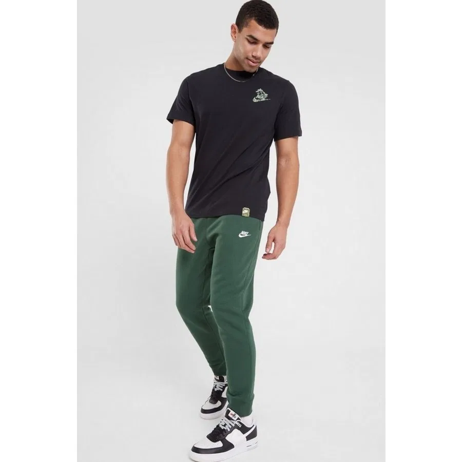 Спортивные брюки с флисом Nike NSW Club Jogger, Зеленый — фото 4