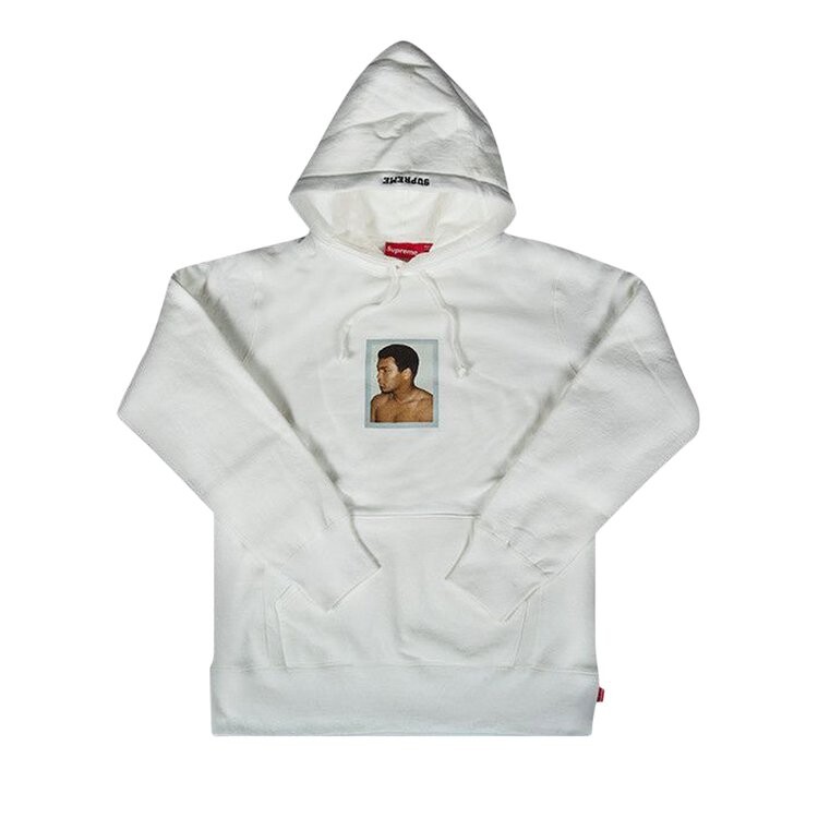 

Толстовка Supreme Ali x Warhol Hooded Sweatshirt 'White', белый