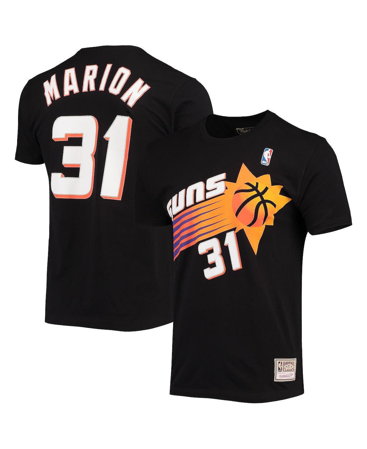

Мужская футболка shawn marion black phoenix suns hardwood classics stitch с именем и номером Mitchell & Ness, черный