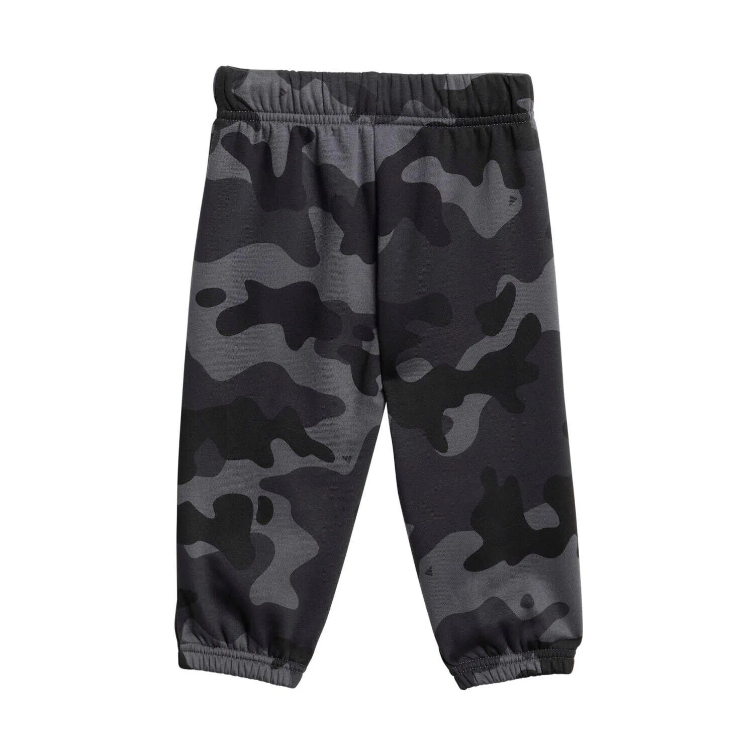Детский спортивный костюм с камуфляжным принтом Seasonal Essentials Camo Fleece Adidas, Черный Navy Blue — фото 4