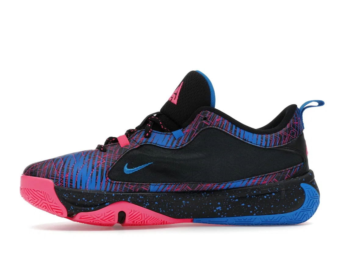 Детские кроссовки для баскетбола Nike Zoom Freak 5 Nike, Deep Royal Blue/Black/Hyper Pink/Photo Blue — фото 3