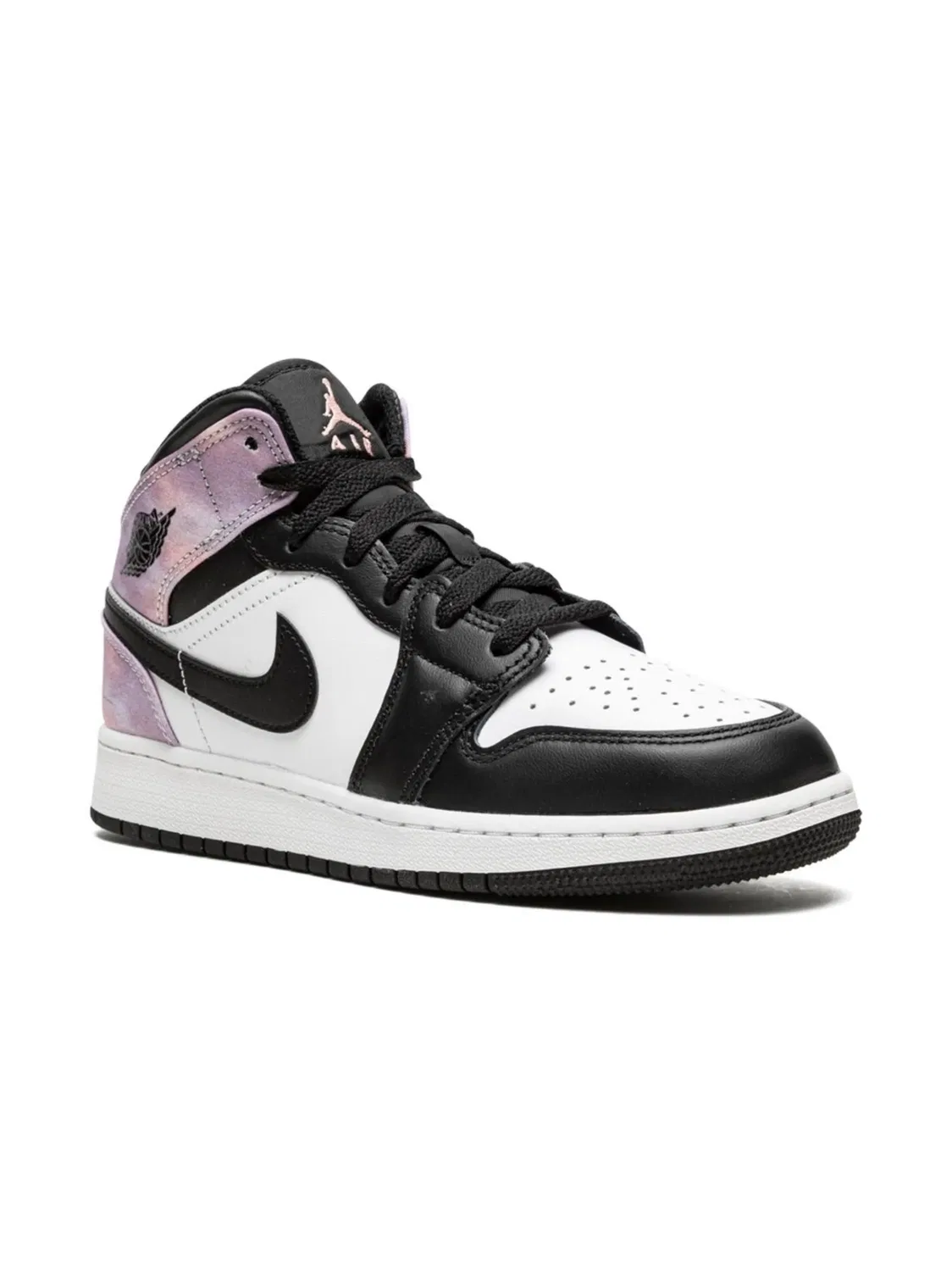 Кроссовки Air Jordan 1 Mid SE "Tie Dye", белый