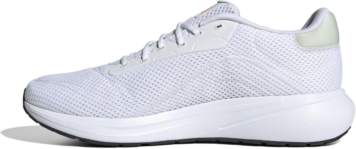 Кроссовки для бега Adidas Response Runner, унисекс, белый/красный/зеленый — фото 2
