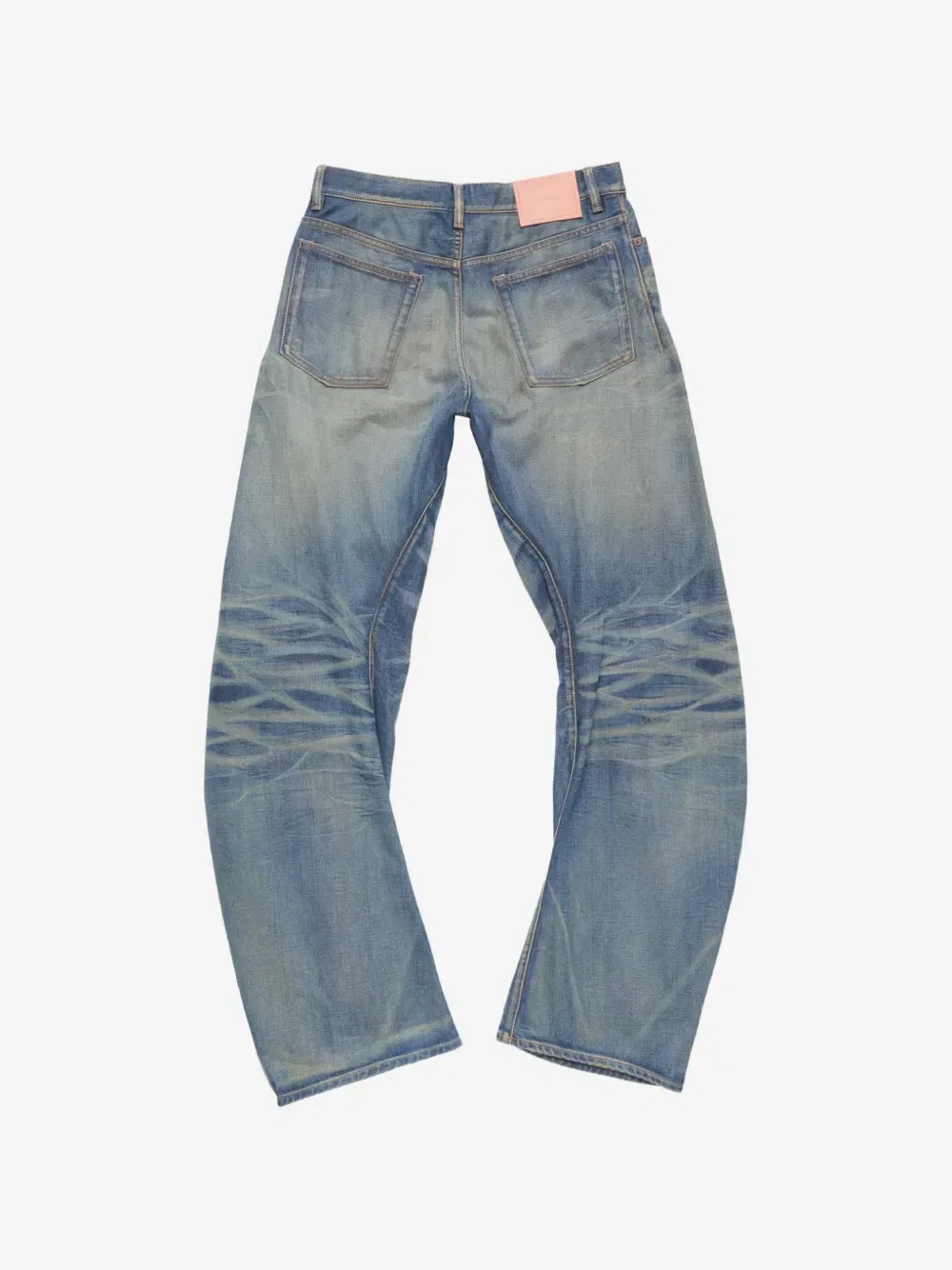 Джинсы свободного кроя 2006M Acne Studios, синий — фото 3
