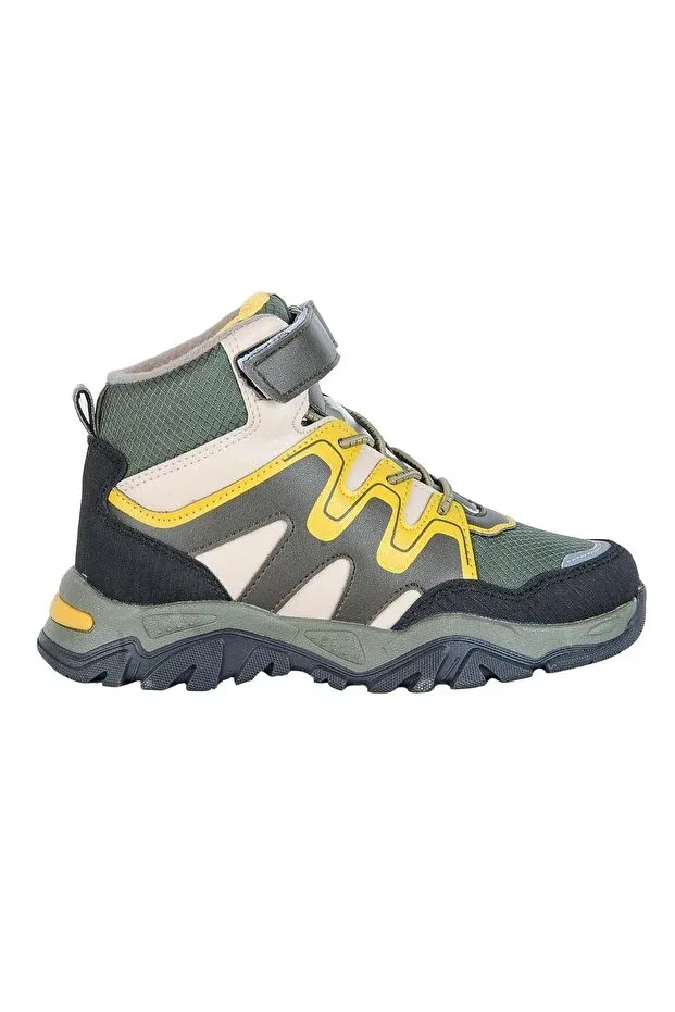 Детские ботинки для мальчиков с застежкой-липучкой Everest winter velcro boys Pinokyo, Haki